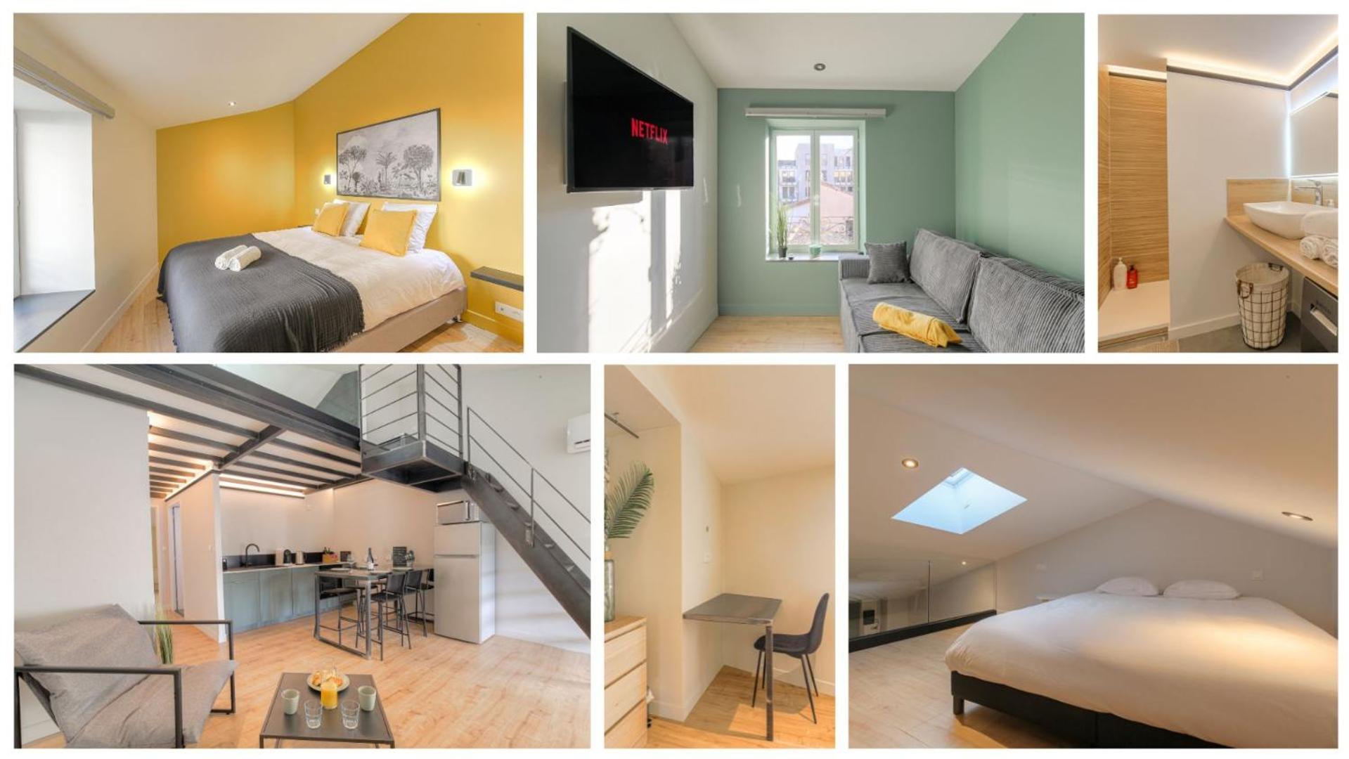 L Original - Travelhome - Free Wifi - 6 Travelers Villefranche-sur-Saône Exteriör bild